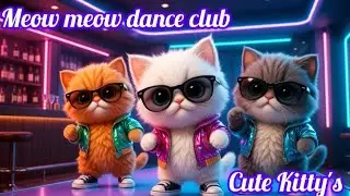 Tiny Paws, Big Beats... 😻💃“नन्हे पंजों में छुपा है बड़ा धमाल”#cat#dancem#club#party #catdance#shorts