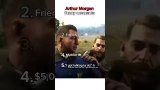 Arthur Morgan funny moments 😂 #rdr2funny #arthurmorgan #funnyclips #fyp