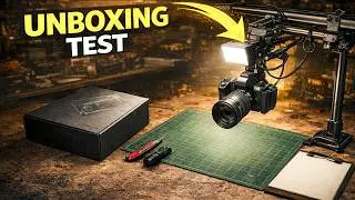 Unboxing & Testing an Overhead Camera | Studio Vlog