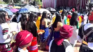 Eucharistic procession in Shillong, Meghalaya, India