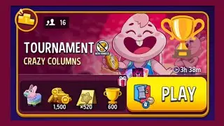 Crazy column tournament|match masters