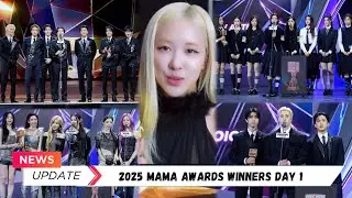 2025 MAMA Awards Winners Day 1