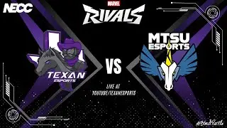 Texan Esports VS. MTSU Esports NECC South B | Marvel Rivals | Division III
