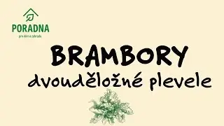 PORADNA PRO DŮM A ZAHRADU - Brambory - dvouděložné plevele