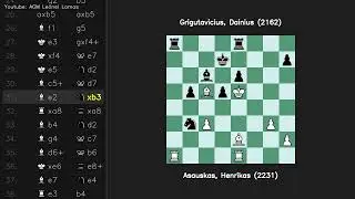 Французская Стейниц Asauskas Henrikas 2231 vs Grigutavicius Dainius 2162