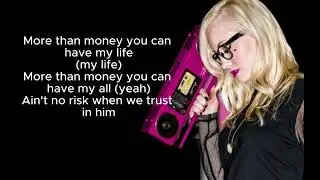 V. Rose - Money On You - Ft FLAME (OFFICIAL LYRICS VIDEO) | CHRISTIAN HIP HOP 
