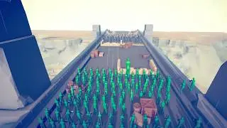 US Military vs ZOMBIE Waves BIRDIGE LAST STAND - Totally Accurate Battle Simulator TABS