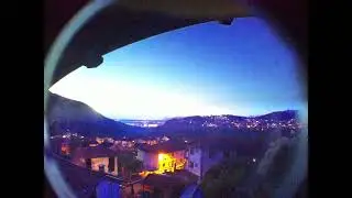 Calming Clouds Sky Motion - 60x Timelapse