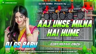 Aaj unse milna hai hamen || dj remix hard Bass song lyrics || old Hindi song 