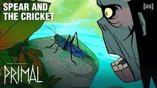 Behind The Scenes: Spear and the Cricket Explained | Genndy Tartakovsky's Primal | adult swim