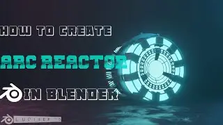 How to create Tony Stark's Arc Reactor in blender 2.8 (Speed Art)