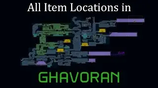 Metroid Dread - Ghavoran All Items