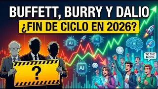 Qu&eacute; Saben Buffett, Burry y Dalio: Se&ntilde;ales de Fin de Ciclo en Bolsa y Burbuja de IA