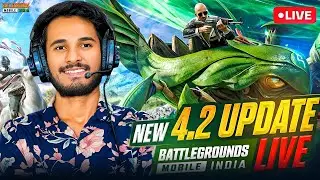 🔥BGMI 4.2 UPDATE w VISHNU IS LIVE | BGMI LIVE | PUBG MOBILE #bgmi #bgmilive #pubgm #shortsfeed