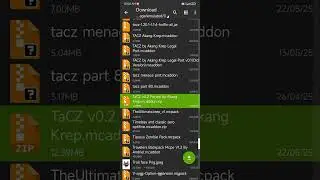 How to download mods using zarchiver .
