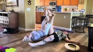 Indian leg wrestling in Az - rematch