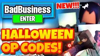 ALL NEW SECRET *HALLOWEEN* UPDATE OP CODES For BAD BUSINESS ROBLOX CODES! 🎃