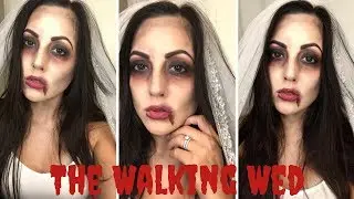 Easy Halloween Makeup Tutorial⎮ Zombie Bride