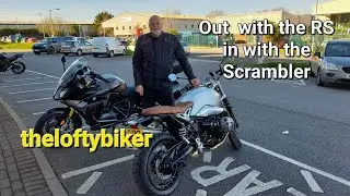 Out with the RS in with Scrambler........R1200RS to RnineT Scrambler