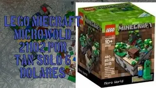 compre el primer set de lego minecraft(21102) del a&ntilde;o 2012 por tan solo 6 dolares