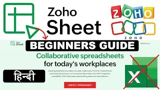 How to Use Zoho Sheets Full Guide Best Free Excel Alternative
