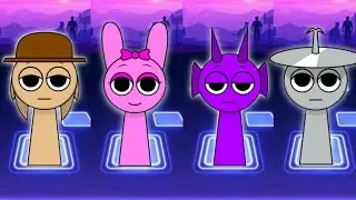 Incredibox Sprunki - Coffin Dance Song (COVER) Tiles hop dance