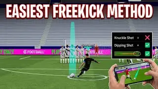 The OVERPOWERED Freekick method NOBODY knows about...