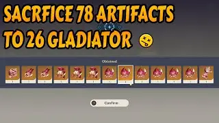 (Pt2) NEW ARTIFACT CRAFTING FEATURE INAZUMA 2.0 - GENSHIN IMPACT