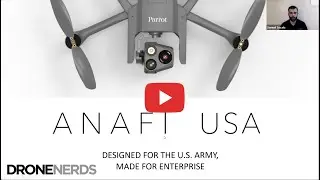 Drone Nerds Tech Talk with Parrot on the ANAFI USA