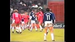 Spielbericht Fortuna Düsseldorf - Saarbrücken Bundesliga 1985 / 1986 2.11.1985