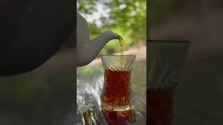 Tea in Nature&rsquo;s Embrace  #NatureTea #TeaLovers #RelaxWithTea #NatureVibes #fyp #TeaTime #Shorts