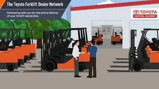 The Toyota Forklift Dealer Network Advantage
