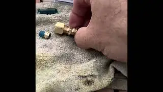 Power-Pole Hydraulic Line Quick Fix