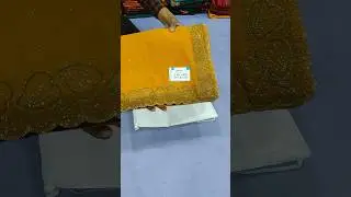 Haldi special saree Wedding special saree yellow color party wear saree #new #shorts #saree #fashion