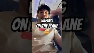 Vape or no vape? #vaping #flying #traveling #airplane #shorts