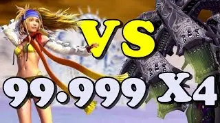Final Fantasy X-2 HD PS3 - Rikku 99.999 vs Major Numerus