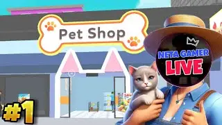 🐕 Pet Shop Manager Simulation Game in hindi | Android Simulation Game #1