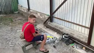 Монтаж автоматики Steelon Navi 1000