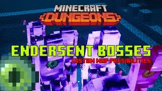 Minecraft Dungeons - All the Endersents in one place! - Custom Map Modding idea