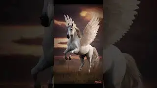 color full Horse🐎 #horse  #beautiful #anime  #colors