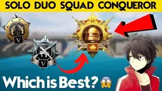 Solo Duo Squad Conqueror Which Is Best? 👍 SOLO DUO SQUAD CONQUEROR EASY TIPS & TRICKS ✅ FULL EXPLAIN