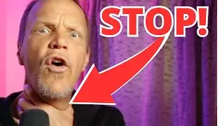 Don't sing from your throat! Rock compression 'belting' WITHOUT throat tension