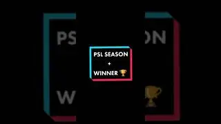 TOP 10 PSL SEASON + WINNERS🏆|| Top 10 moments of PSL || PSL trophy