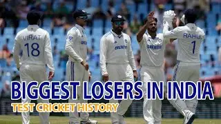🔥 Biggest Losers in India&rsquo;s Test Cricket History 🏏 #sportzlanka #cricket #sports