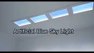 2x2 Artificial Skylight Sunlight Square Led Sky Ceiling Panel 220V Dali 1V-10V