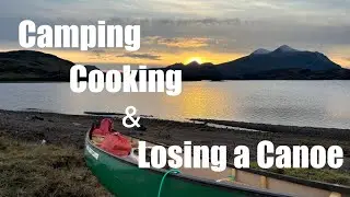 Winter Camping & Cooking in the Scottish Wilderness and Losing a Canoe PART 2