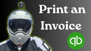 How to Print an Invoice in QuickBooks Online  2025