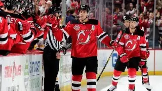Taylor Hall has a hand in all four Devils goals