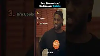 Ranking the Best Undercover Celebrity Moments🤣 #ranking #funny #tiktok #celebrity