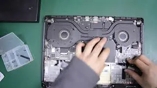 Xiaomi Mi Gaming laptop disassemly (8th Gen CPU)